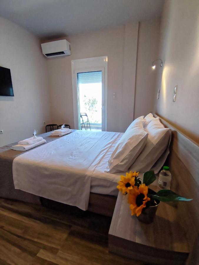 Seaview-Apartments Palaiá Fókaia Dış mekan fotoğraf