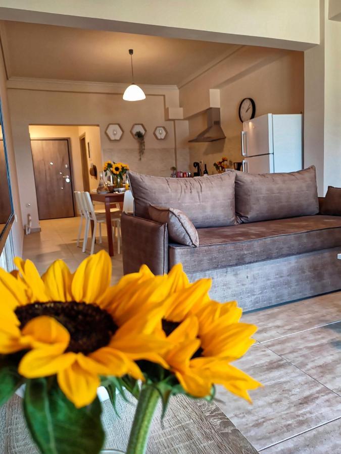 Seaview-Apartments Palaiá Fókaia Dış mekan fotoğraf