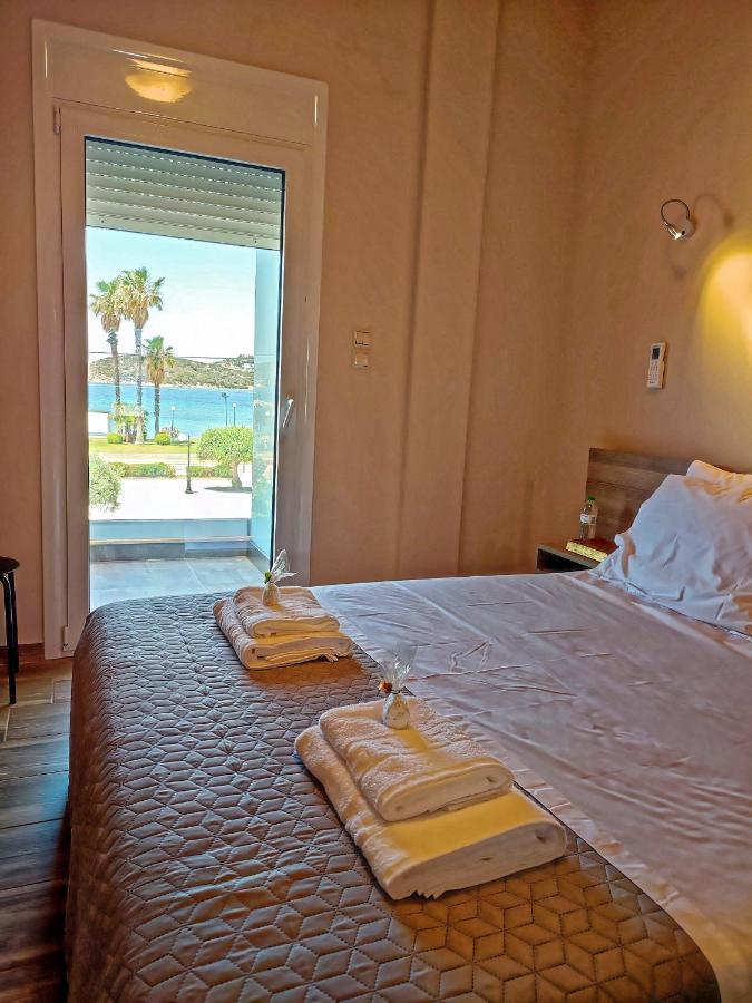 Seaview-Apartments Palaiá Fókaia Dış mekan fotoğraf