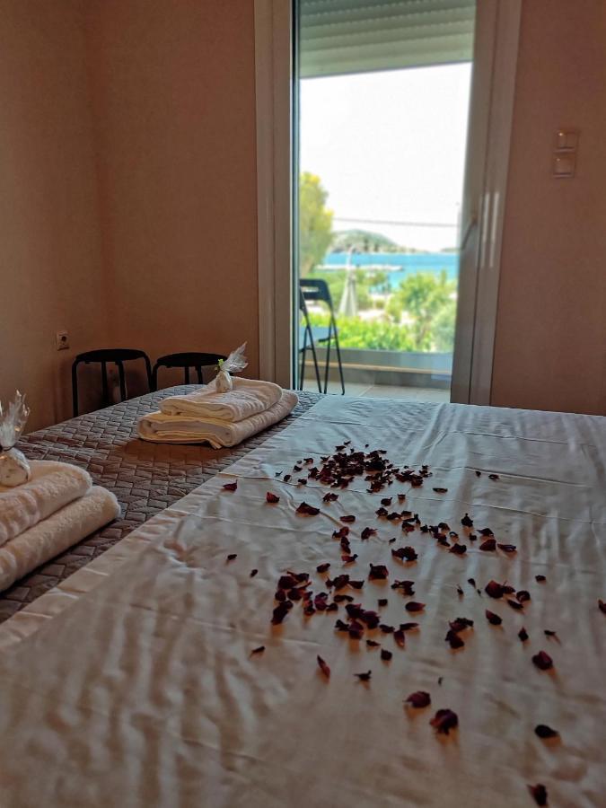 Seaview-Apartments Palaiá Fókaia Dış mekan fotoğraf