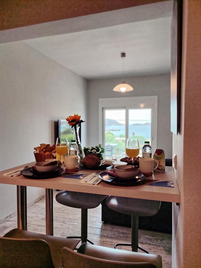 Seaview-Apartments Palaiá Fókaia Dış mekan fotoğraf